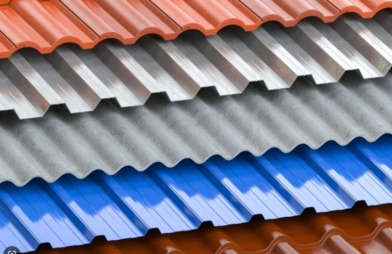 Pokrycia dachowe w różnych kolorach